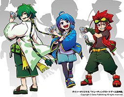 JAIBON作品　蟲神器ブースターパック第2弾パッケージキャラクターイラスト